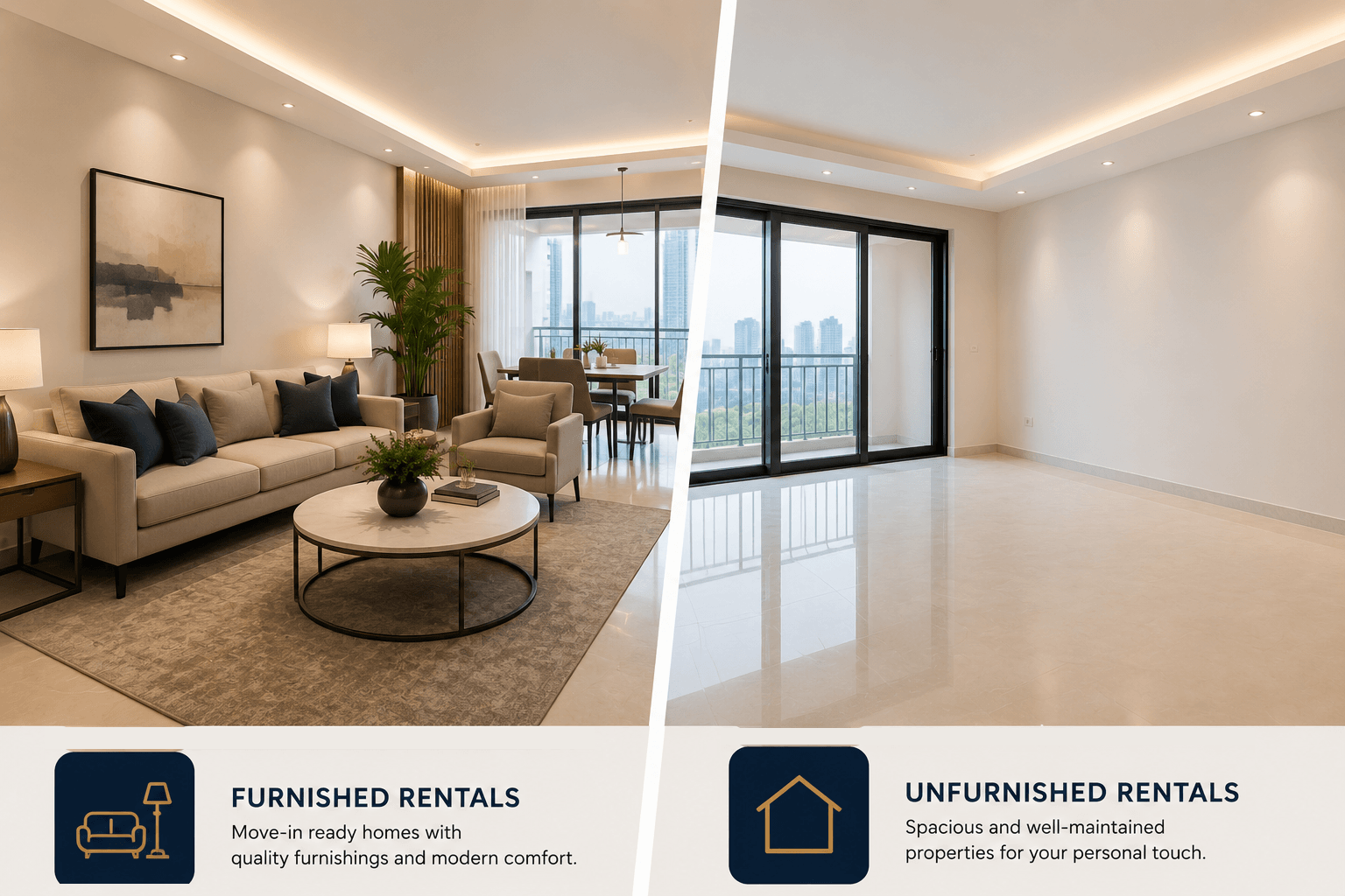 Furnished & Unfurnished Rentals